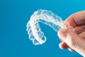 clean and translucent clear Invisalign aligners